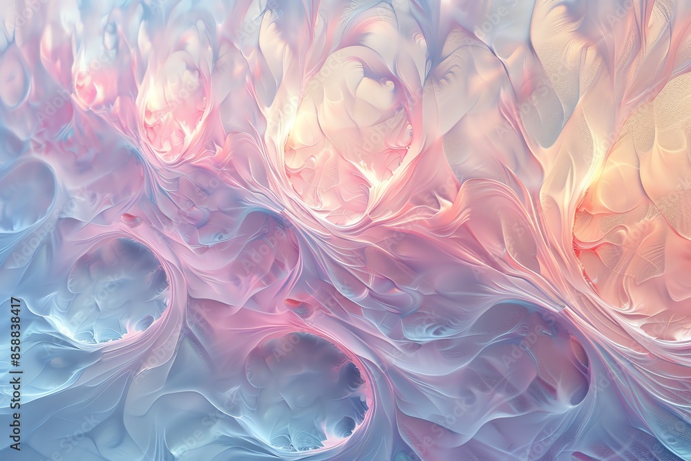Ethereal abstract pastel artwork with soft light and flowing shapes, creating a dreamy and whimsical visual effect. Ethereal abstract pastel artwork with soft light and flowing shapes, creating a dreamy and whimsical visual effect.