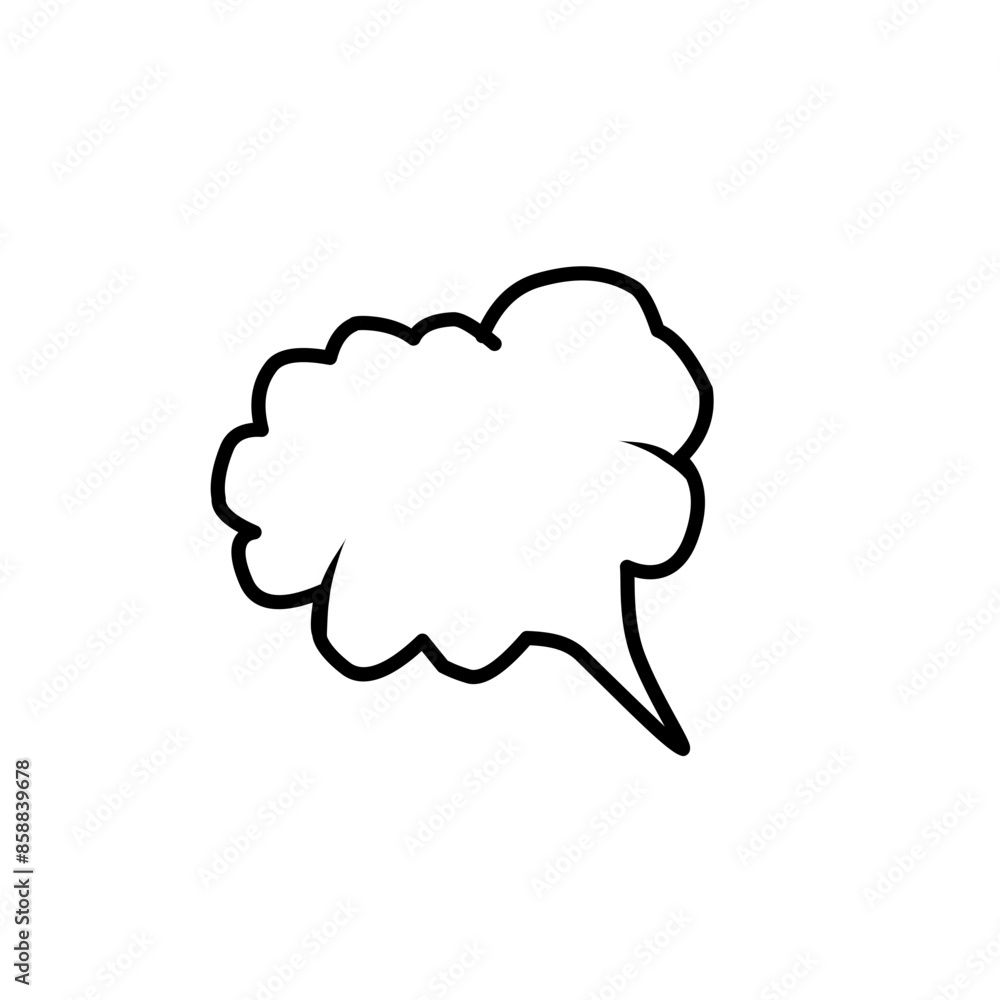 speech bubble line icon speech bubble line icon