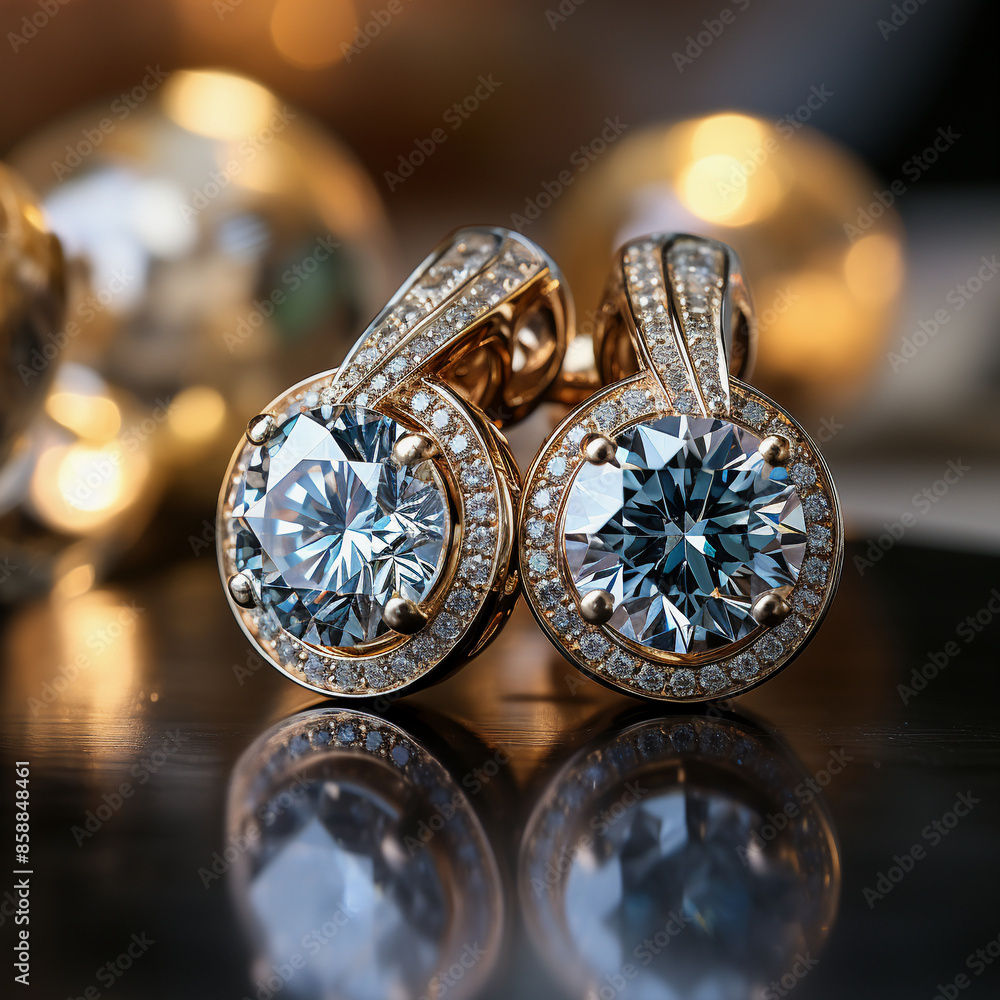 Small Round Diamond Stud Earrings Small Round Diamond Stud Earrings