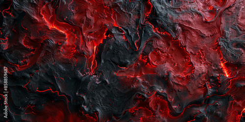 Seamless Lava Texture Fire Background 