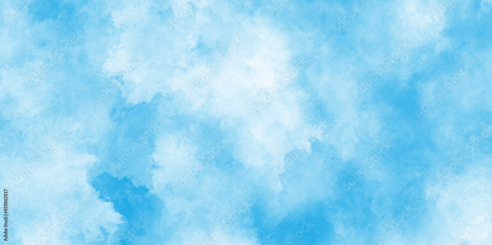 Soft cloud in the sky background blue tone for wallpaper, graphics design, Bright painted sky blue watercolor background, Abstract blue sky with clouds, Light blue background with watercolor. Soft cloud in the sky background blue tone for wallpaper, graphics design, Bright painted sky blue watercolor background, Abstract blue sky with clouds, Light blue background with watercolor.