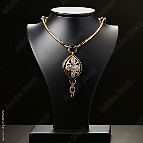 The Kohinoor Long Chain Necklace photo