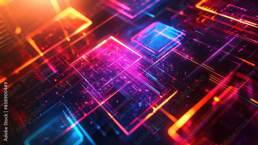 Enhance your tech promotions with a futurism-inspired backdrop featuring hi-tech elements and gradient colors, perfect for showcasing advancements in technology. Enhance your tech promotions with a futurism-inspired backdrop featuring hi-tech elements and gradient colors, perfect for showcasing advancements in technology.