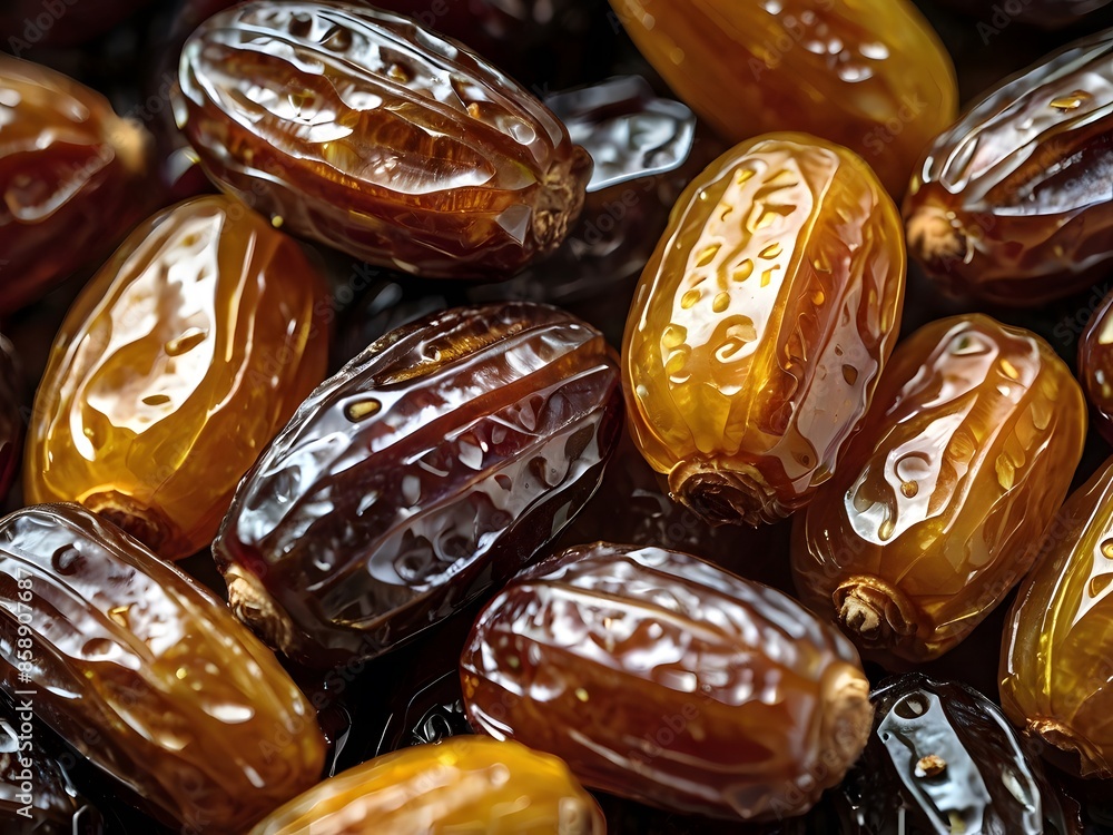 dates close up. date palm background. Date palm on a traditional craftsman market.Horizontal image. dates close up. date palm background. Date palm on a traditional craftsman market.Horizontal image.