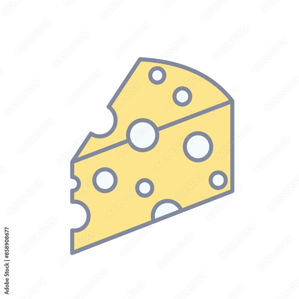 Cheese vector icon Cheese vector icon