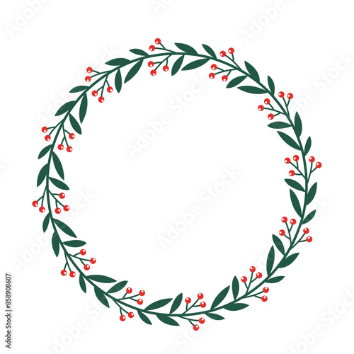 Christmas Leaves Ring