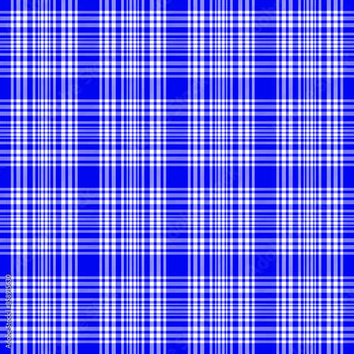 Tartan plaid pattern. Seamless check plaid in blue, red, and yellow for flannel shirt, bag, underwear, pyjamas, or other modern textile printEPS 10. photo