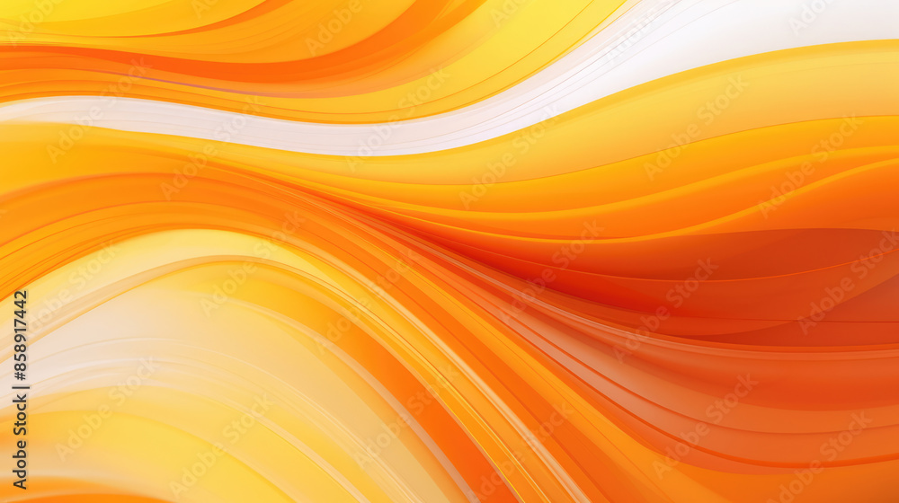 Webdesign screen background art background illustration - Abstract closeup of orange yellow waving waves wall texture banner, overlapping paper layers., Generative AI Webdesign screen background art background illustration - Abstract closeup of orange yellow waving waves wall texture banner, overlapping paper layers., Generative AI