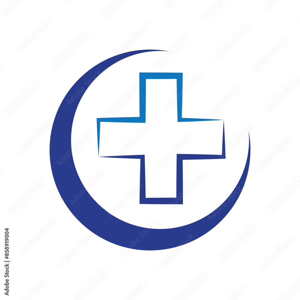 Fototapeta premium Circle Medical Logo