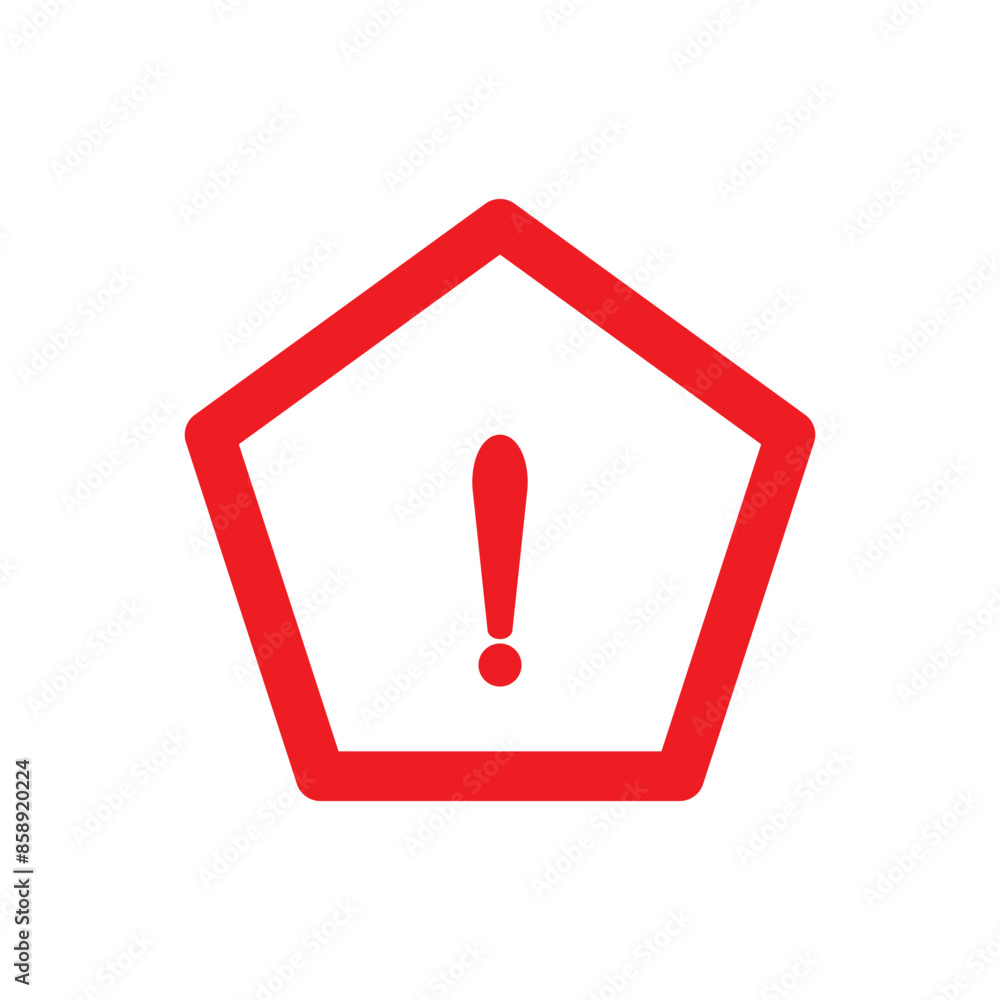 Warning icon. The attention icon. Danger symbol. Alert icon Warning icon. The attention icon. Danger symbol. Alert icon