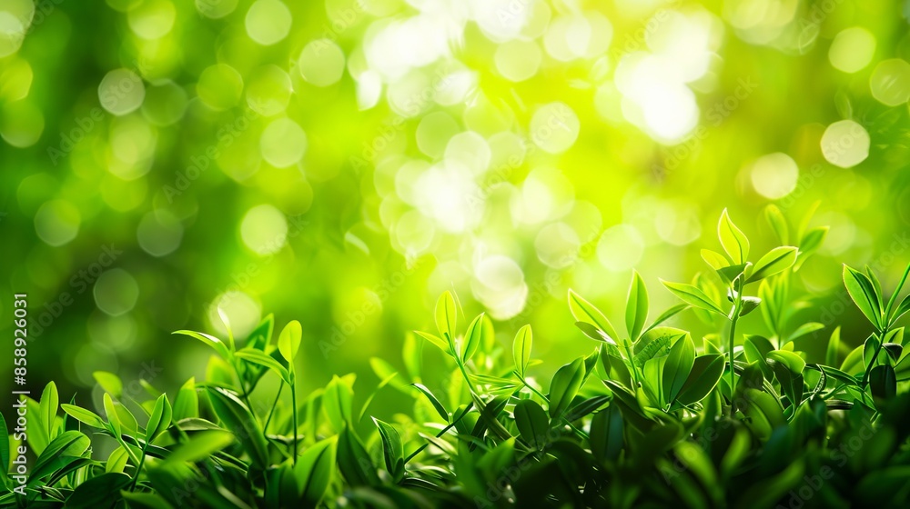 Green grass with bokeh background. Green grass with bokeh background.