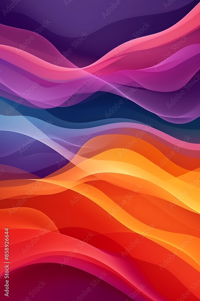 Wave-Inspired Abstract Background Wave-Inspired Abstract Background