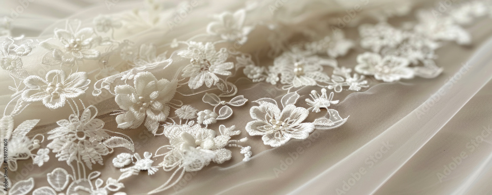 A delicate lace pattern, its airy texture and intricate details creating a sense of elegance. A delicate lace pattern, its airy texture and intricate details creating a sense of elegance.