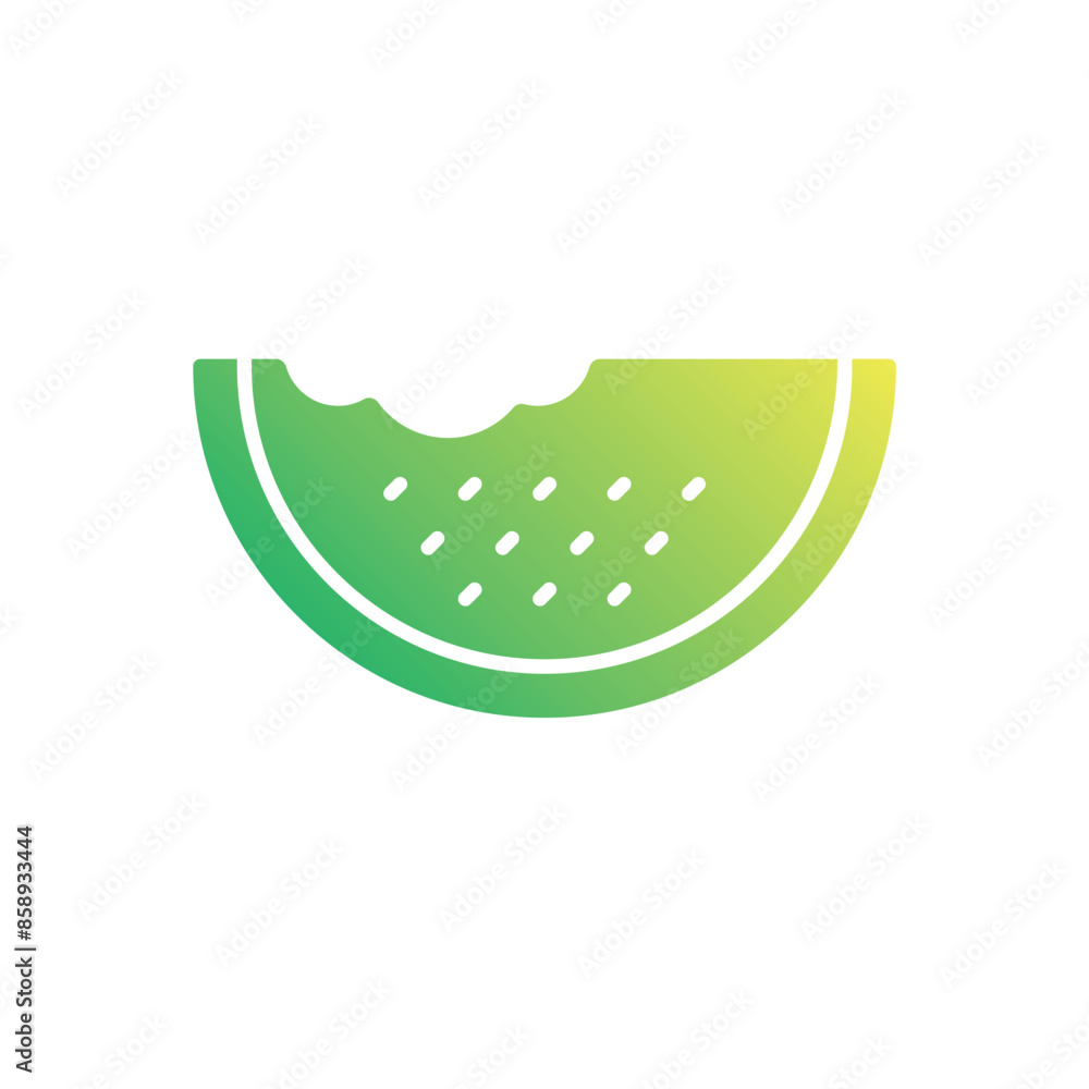 Watermelon vector icon Watermelon vector icon