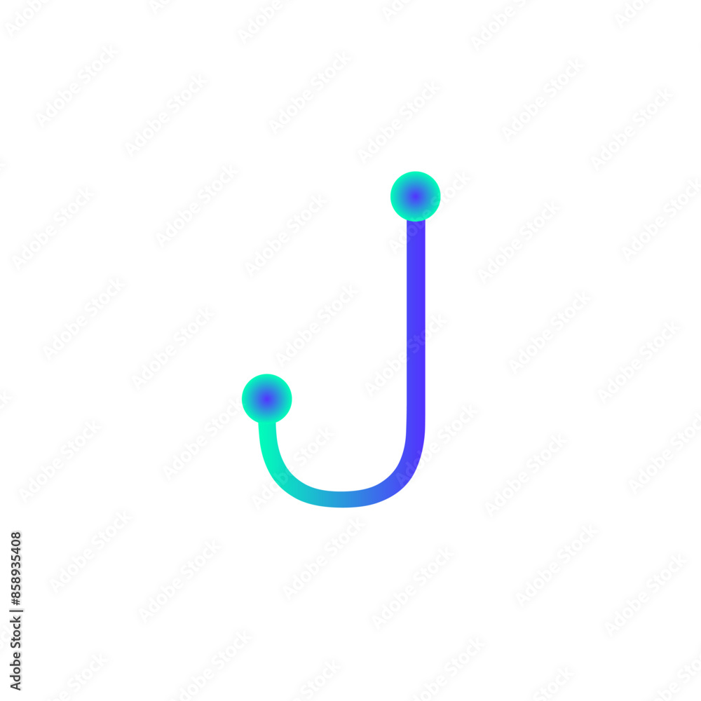 j alphabet tech logo gradient vector eps j alphabet tech logo gradient vector eps