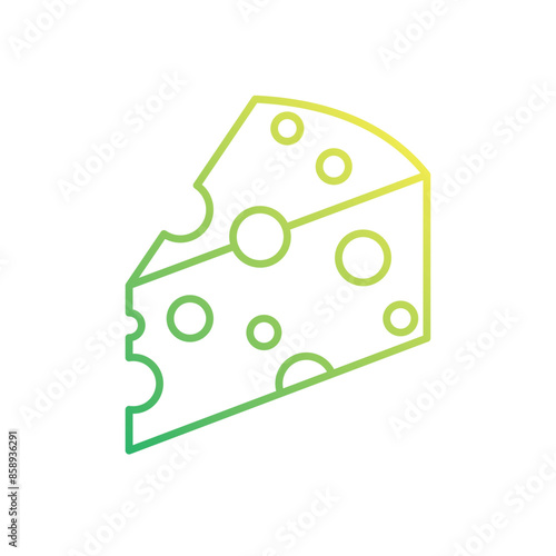 Cheese vector icon