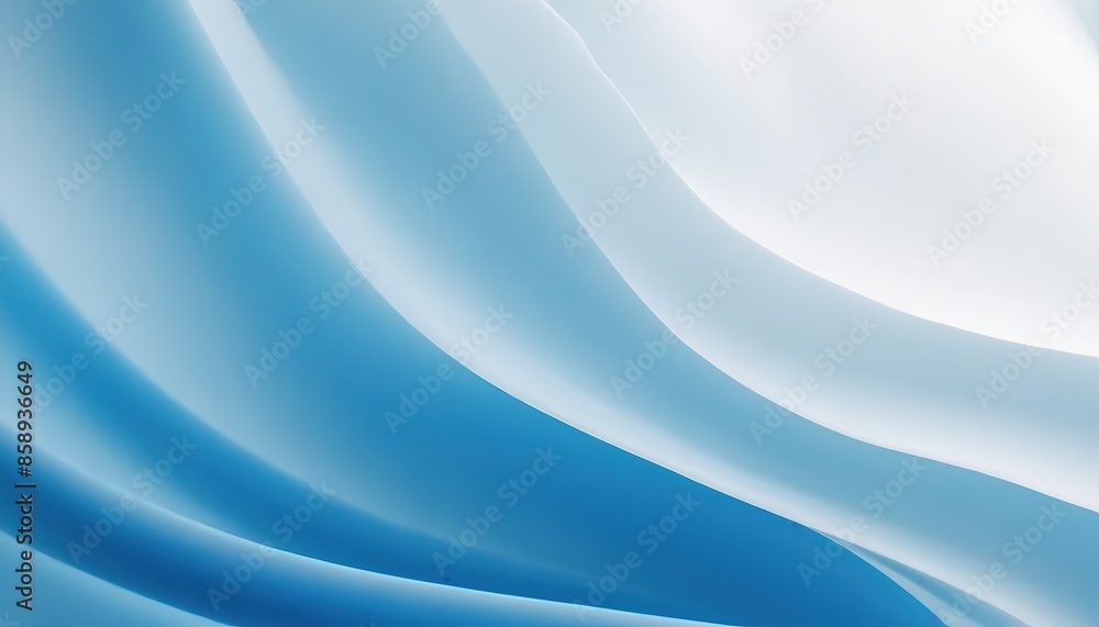 Abstract background, blue and white waves For assembling banners - modern design templates Abstract background, blue and white waves For assembling banners - modern design templates