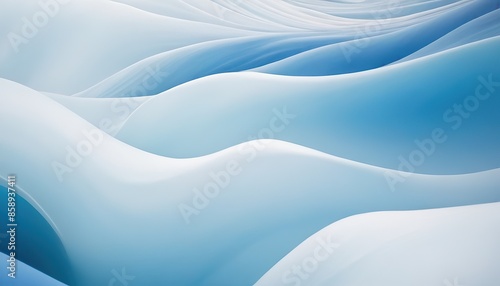Luxury abstract dynamic smooth waves in shades of blue ,Trendy blue and white abstract background and wallpaper
