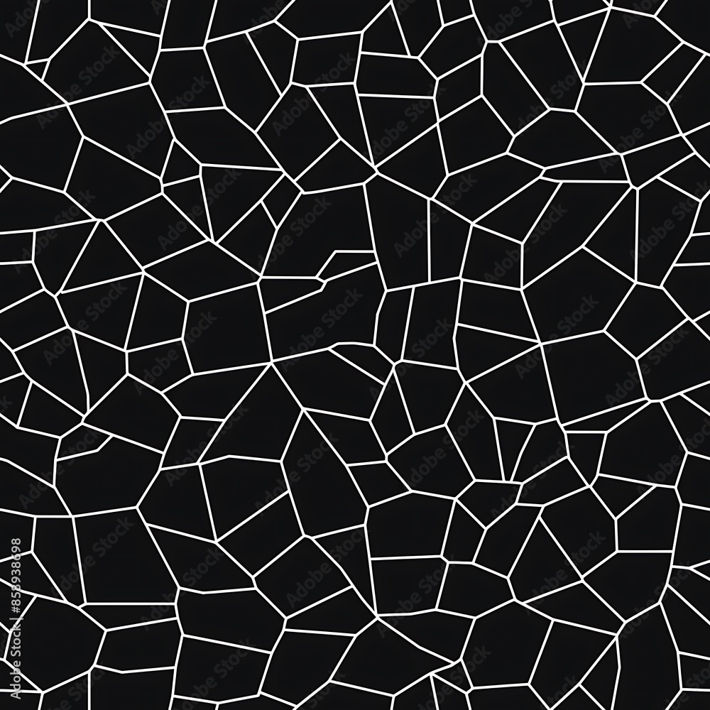 Croissant-Inspired Voronoi Pattern Croissant-Inspired Voronoi Pattern