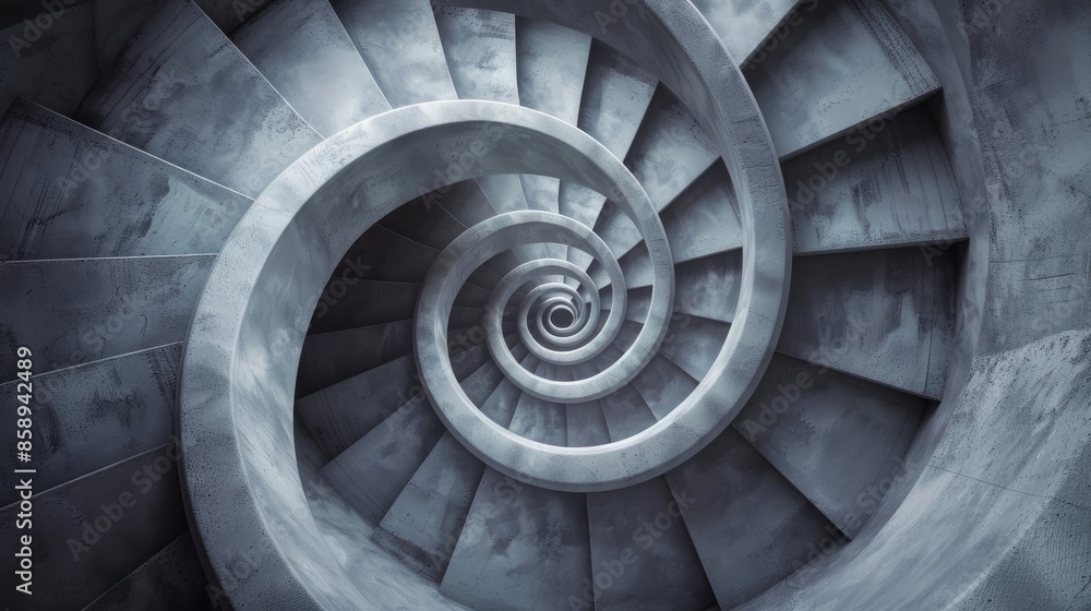 Fototapeta premium spiral shaped