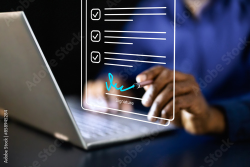 The Legal Digital Agreement: A Young African-American Designer Signs a Business