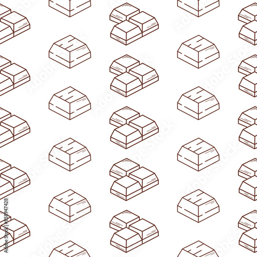 Line Chocolate Background Pattern