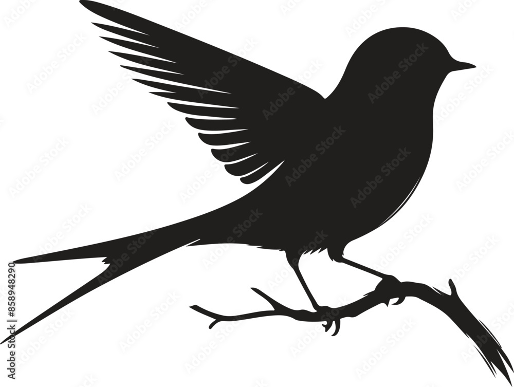 crow on a white background crow on a white background