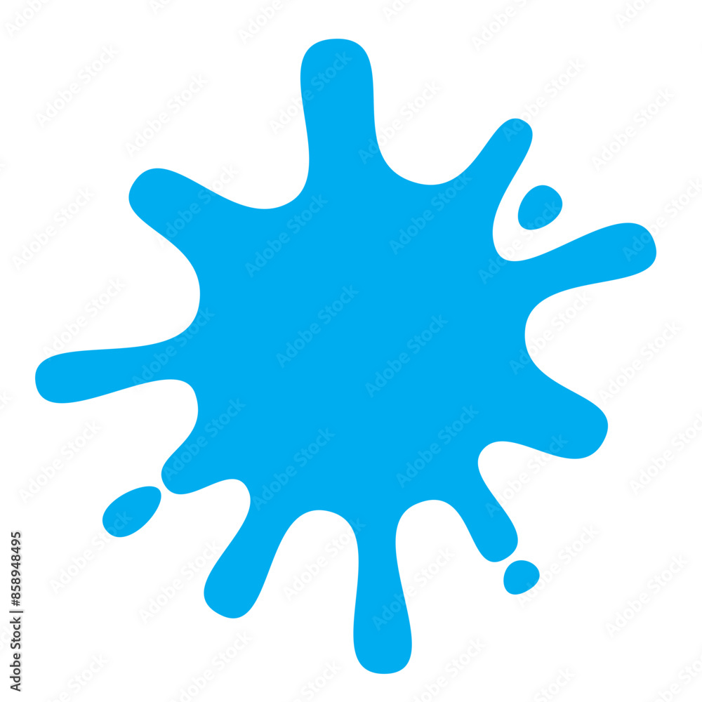 Ink Splash Shape Ink Splash Shape