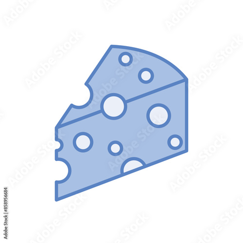 Cheese vector icon