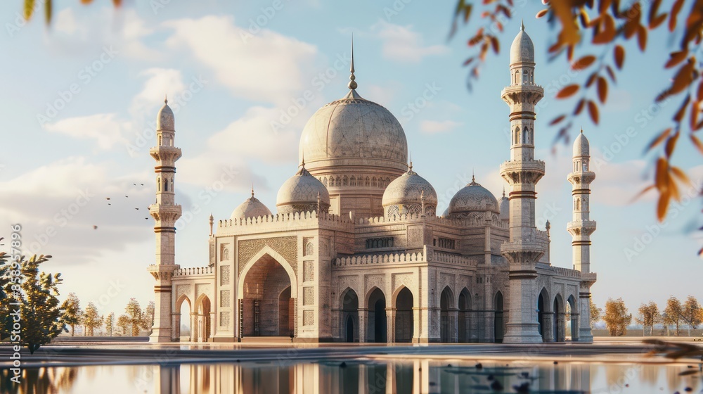 Obraz premium middle east islamic mosque