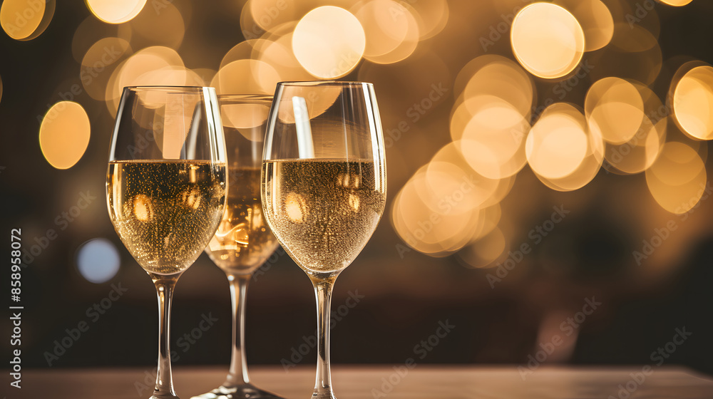 wine glass with sparkling background wine glass with sparkling background