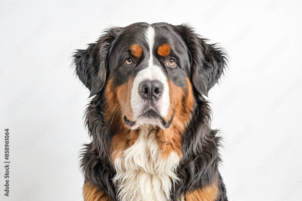 Bernese Mountain Dog Portrait Bernese Mountain Dog Portrait
