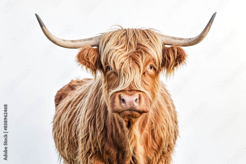 Highland Cow Portrait Highland Cow Portrait