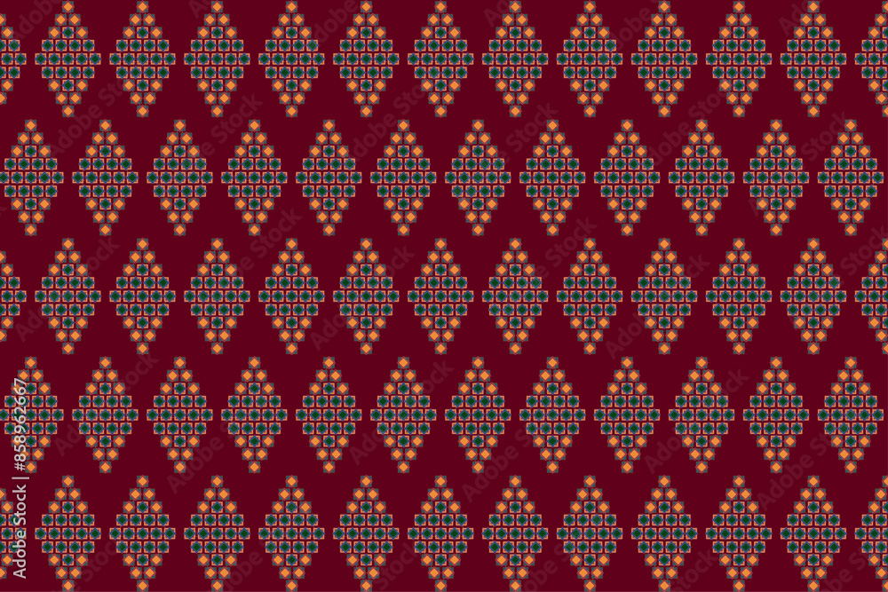 Geometric Gem Diamond Dance Red Ruby Pattern Emerald Grid Vintage Vibes Classic Chevron Bold and Beautiful Elegant Elegance Textile Treasure Fabric Fantasy Design Delight Geometric Gem Diamond Dance Red Ruby Pattern Emerald Grid Vintage Vibes Classic Chevron Bold and Beautiful Elegant Elegance Textile Treasure Fabric Fantasy Design Delight
