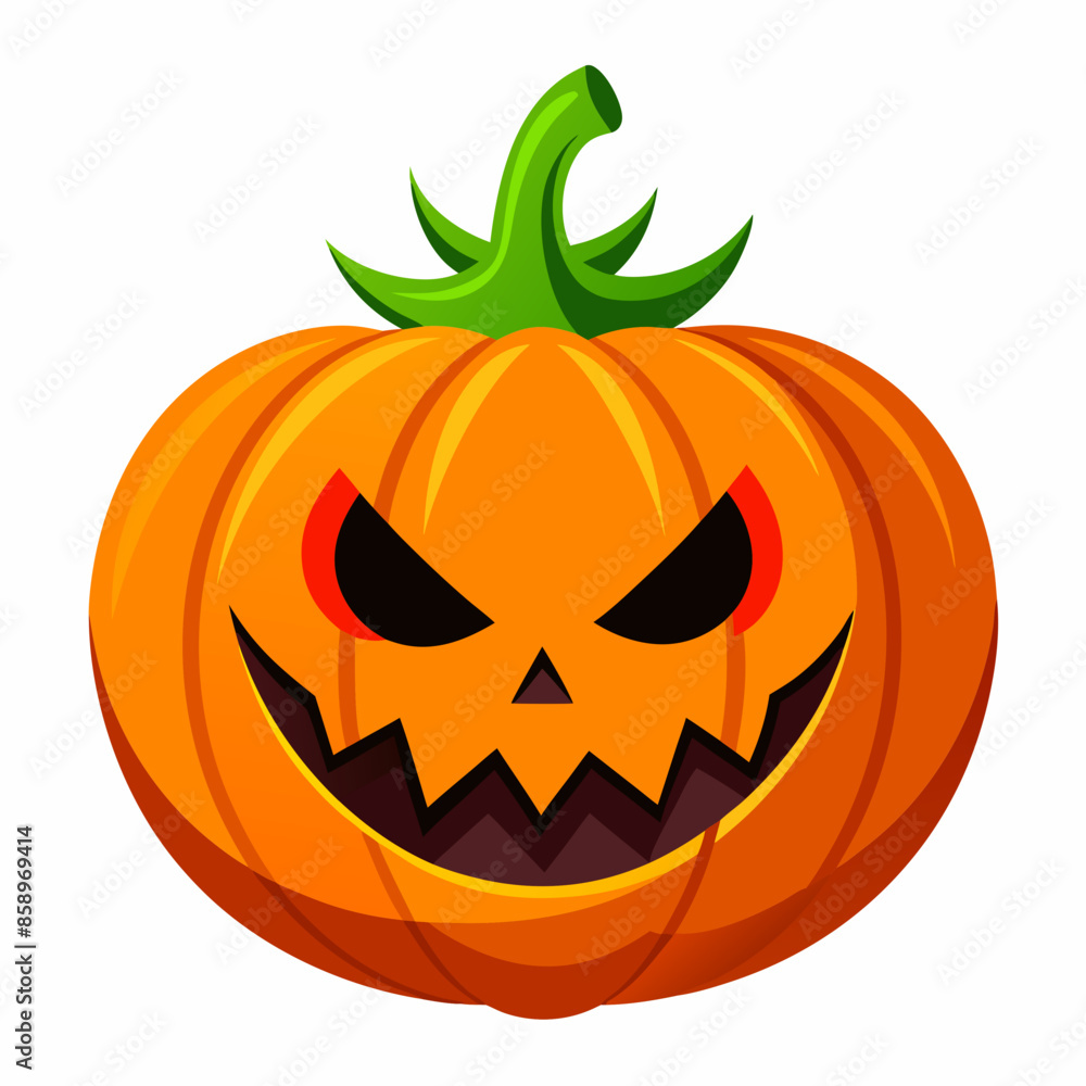 Halloween pumpkin vector illustration Halloween pumpkin vector illustration