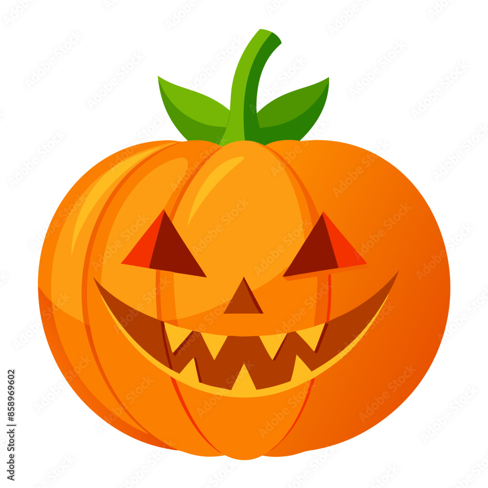 Halloween pumpkin vector illustration Halloween pumpkin vector illustration