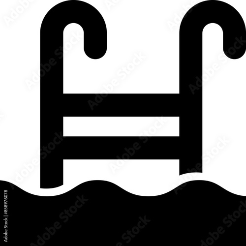 Swimming Pool Ladder Icon