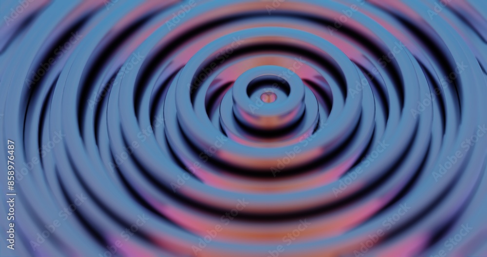 Hypnotic Convergence: A 3D Abstract Render of Concentric Circles - Neon Blue and Pink Geometric PatternMesmerizing Dance of Colorful Circular Patterns Hypnotic Convergence: A 3D Abstract Render of Concentric Circles - Neon Blue and Pink Geometric PatternMesmerizing Dance of Colorful Circular Patterns