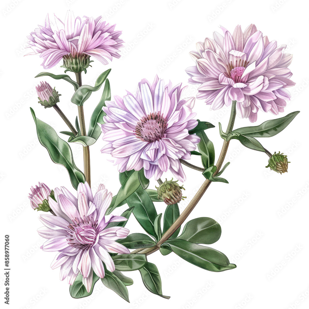 Obraz premium pink chrysanthemum flowers
