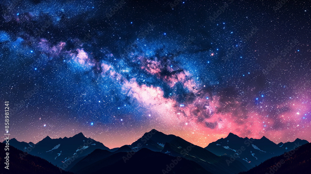 As the sun ascends beyond the horizon, its golden rays paint the jagged peaks of the mountains in hues of amber and pink. As the sun ascends beyond the horizon, its golden rays paint the jagged peaks of the mountains in hues of amber and pink.