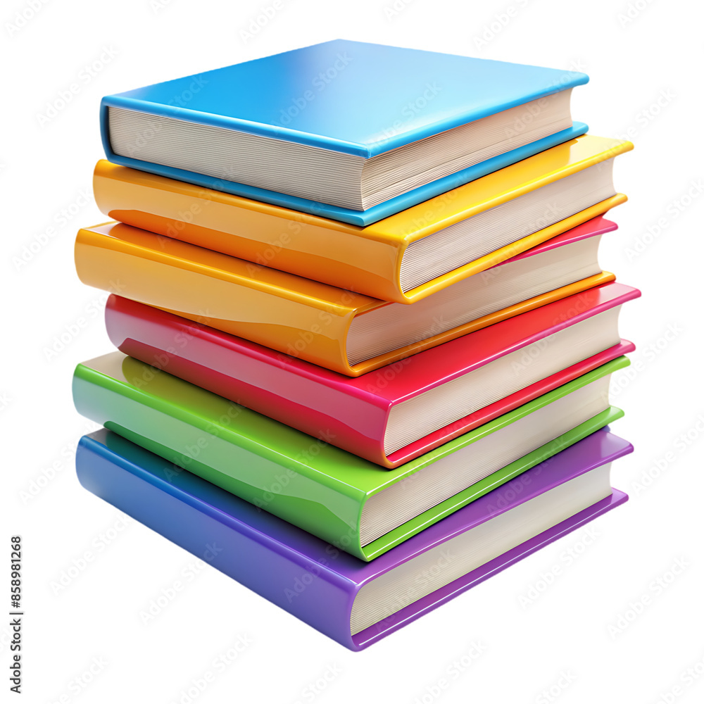 stack of colorful books stack of colorful books