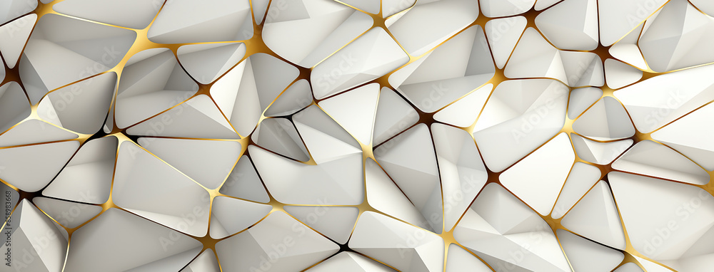 Matt gold and white metallic abstract luxury geometric mosaic title texture pattern triangular grid material map for 3D modelling Matt gold and white metallic abstract luxury geometric mosaic title texture pattern triangular grid material map for 3D modelling