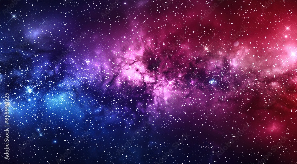 Naklejka premium background with stars