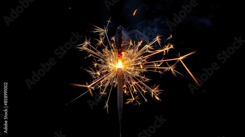 Wallpaper Mural Sparkler against dark backdrop Torontodigital.ca