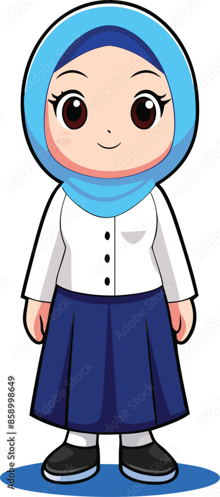 cartoon Muslim hijab girl vector illustration, Female Muslim hijab dress, cartoon Muslim hijab girl vector illustration, Female Muslim hijab dress,