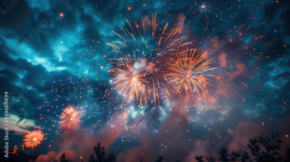 As the last firework faded, a sense of awe and wonder lingered in the air As the last firework faded, a sense of awe and wonder lingered in the air