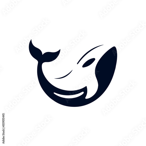 Orca Killer Whale Logo vector