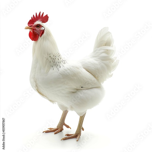 Poultry Day, Poultry, Chicken White Background © sandana