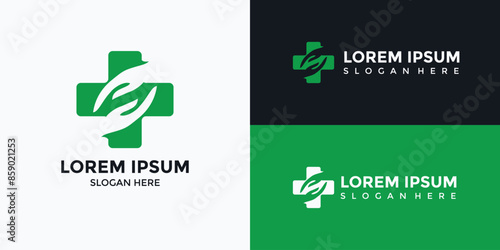 Health Medical Logo Template Vector Modern
