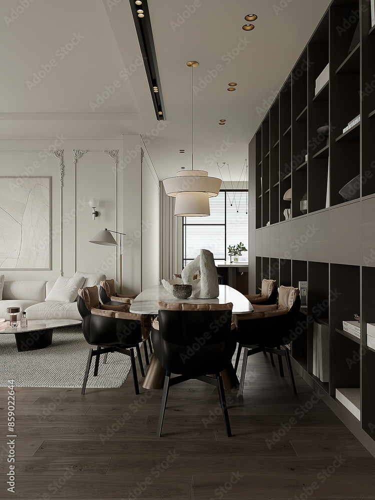 modern interior of a living room in an apartment with yellow armchairs and a TV area, direct angle to the TV stand and TV modern interior of a living room in an apartment with yellow armchairs and a TV area, direct angle to the TV stand and TV